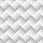 Seamless monochrome abstract star pattern background