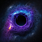 黑洞, 宇宙, 外太空, 星系, 湮灭, 想象力