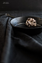 mushroom . Pilz . champignon | Food. Art + Style. Photography: Food on black by cook republic |: 