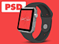 4-Flat-Apple-Watch-3--4-View-Template-PSD