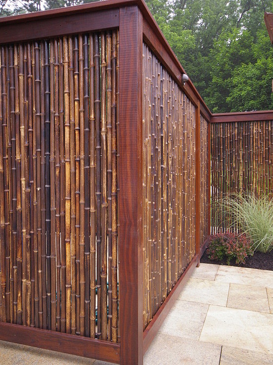 Bamboo Fence Home De...