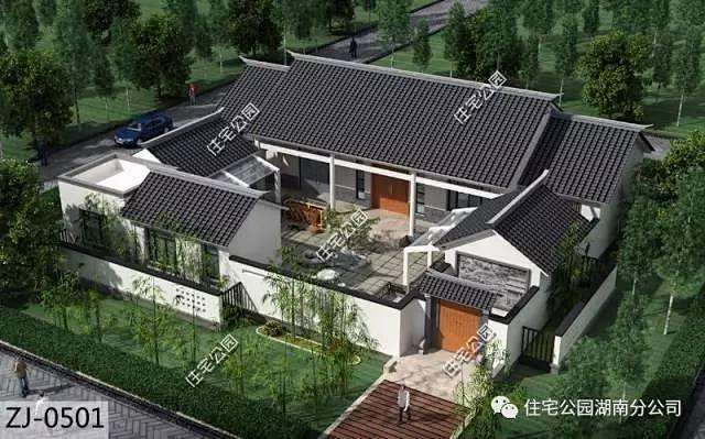 中式合院
占地尺寸：23.64M*20....