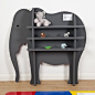 Zebedee the elephant bookshelf This would be perfect in my daughter's bedroom... just gorgeous!: 
