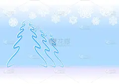 背景,冬天,贺卡,波兰,彩色背景,雪,松树,剪贴画,天空,绘画插图