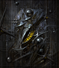 abstract art Bedlam dark digitalart digitalpainting fine FINEART painting   Scifi