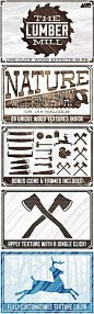 20款惊人的高分辨率木材纹理 The Lumber Mill – Photoshop Wood Kit_字体样式_乐分享素材网_psd素材_平面素材_png素材_免费素材_素材共享平台
