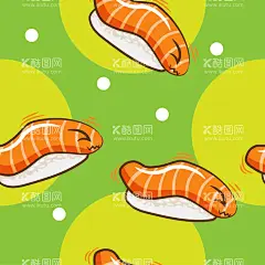寿司图案  - 源文件下载【酷图网】无缝,印花,循环,连续,图案,数码,布料,虾,虾插画,卡通虾,小虾,小龙虾,素材,元素,插画,插图,矢量,图片,虾图案,可爱,海报素材,背景,动物,手绘,Q版,虾元素,虾素材,底纹,平铺,涂鸦,简约,美食,水产,海产品,包装,海鲜,小吃,美味,龙虾,寿司,三文鱼,拟人,表情,趣味,三文鱼寿司,动感