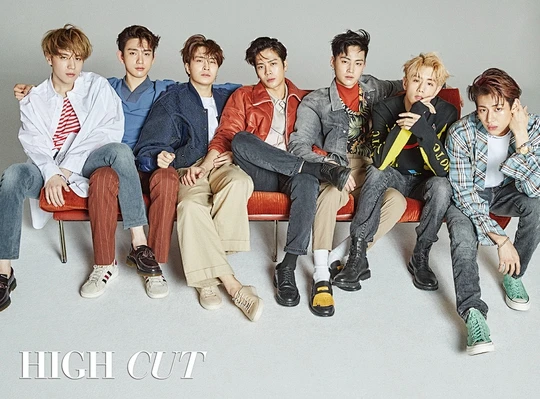 组图：GOT7最新画报公开 七人合体展帅气魅力 : 韩国男团GOT7为某时尚杂志拍摄的最新画报14日正式公开，刚刚携新专辑回归的他们展现了7人 ...