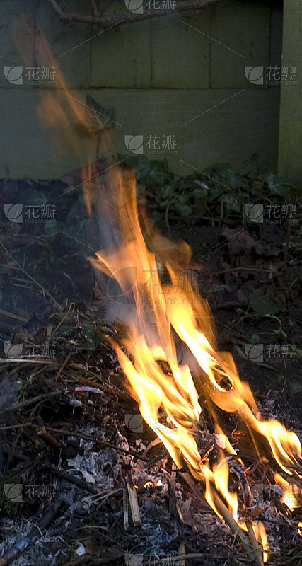 小篝火的火焰