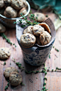 Thyme and fleur de sel chocolate chip cookies
