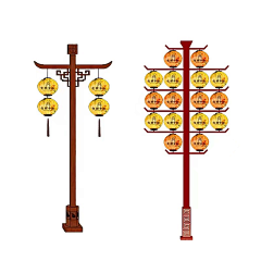 今晚逛操场采集到景观灯具(草坪灯/庭院灯等)