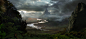 Fantasy, Usama Jameel : Fanatsy landscape inspired from the movie The Hobbit!