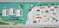 design Exhibition  flyer ILLUSTRATION  infographic map map design Nature Travel visual identity