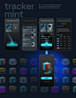 UI ux app design user interface ui design user experience Interface Mobile app web3 fitness