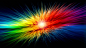 General 1920x1080 colorful abstract rainbows digital art artwork shapes