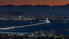 圣弗朗西斯科城市风景壁纸-旧金山的天际线动态桌面高清壁纸- Mac下载