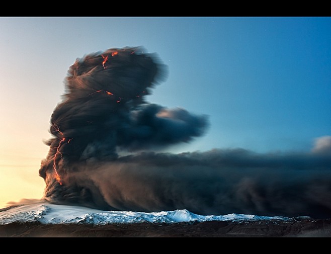 火山爆发