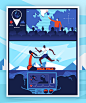 Polar Expedition : This piece was commissioned as training collateral to help explain the effects on your mental and physical state before, during and after a polar expedition.