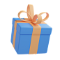 Gift Box 3D Illustration