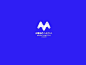 M 英语字母可爱LOGO字体
