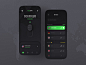 ️ FastVPN App UI Design by MohammadHadi Ahmadian for Obtic™ on Dribbble