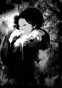 帝陆狮  的插画 想不出劇本好難受……