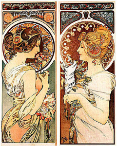 Blcher_en采集到阿尔丰斯·穆夏（Alphonse Maria Mucha） ​