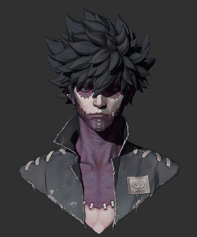 dabi fan art, Race C...