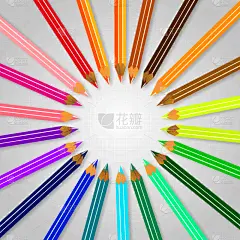 铅笔,阴影,灰色,边框,白色,分离着色,黄色,红色,颜色,文字