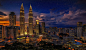 Kuala Lumpur, Twins, Malaysia, Petronas Twin Towers
