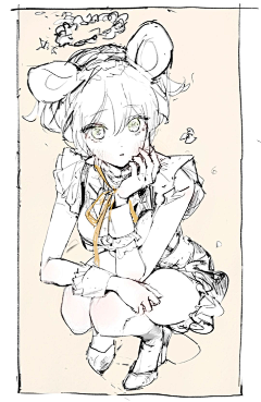one花采集到线稿