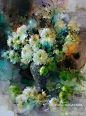 #水彩欣赏#水彩水彩花卉 

菊    fb：yuko nagayama