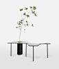 Aluminum table by Andre Herrero
