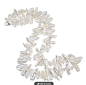 Shop DaVonna Silver White 18-inch FW Biwa Pearl Necklace (12-14 mm) - On Sale - Free Shipping Today - Overstock.com - 4607347