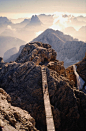 Monte Cristallo, Dolomites, Italy