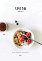 Spoon Cereals Magazine #01 The Spoon Cereals magazine is a bi-annual publication full of morning time inspiration to include recipes, creatives, interviews and philosophies written by the team at the quality granola company Spoon Cereals and published by 