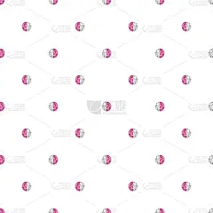 无缝简单的几何图案背景与两个色调闪点形状