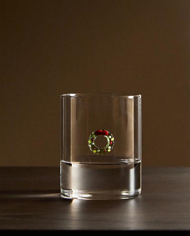 圣诞硼硅玻璃皇冠杯