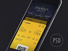 Boarding pass app by...