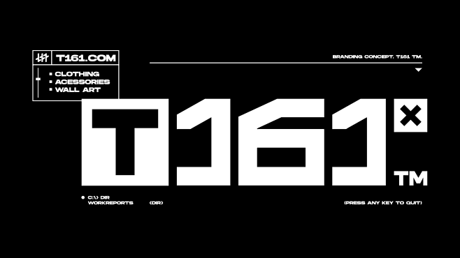 T161™ : Logo and bra...