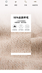 双排扣毛呢大衣女中长款过膝人字纹羊毛加厚呢子外套秋冬2019新款-tmall.com天猫