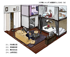 漠茉茉采集到手绘小屋