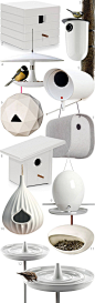 bird feeders & houses