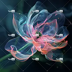 Ai产生的 花 开花 自然 魔法 梦 童话故事 多彩多姿的 幻想