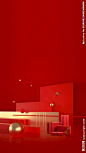 红色 红底 礼物 礼盒 新年_背景  _地产广告——素材篇_T20191023 _红red❤  