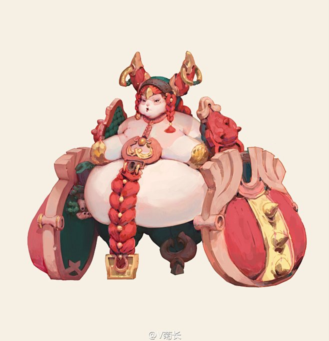 东方卡通角色设计