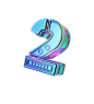 倒计时立体数字C4DPNG