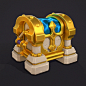 Paladin Chest, Aaron Fowler : Original concept by: Arslan Shyriiev

https://www.artstation.com/artwork/wEOR6