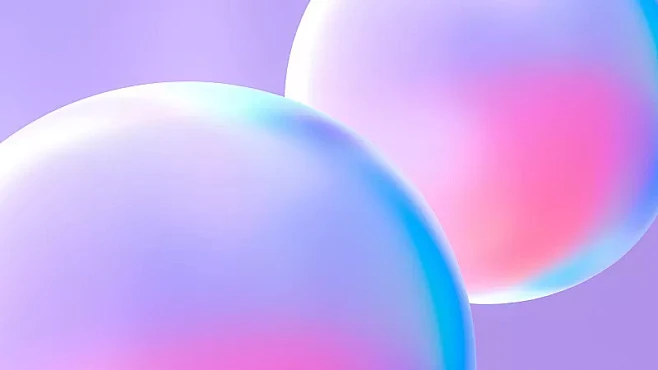 3D渲染抽象几何图形渐变背景壁纸图片