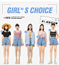 阔色高腰牛仔短裤女夏2021新款宽松黑色显瘦a字薄款牛仔裤-tmall.com天猫